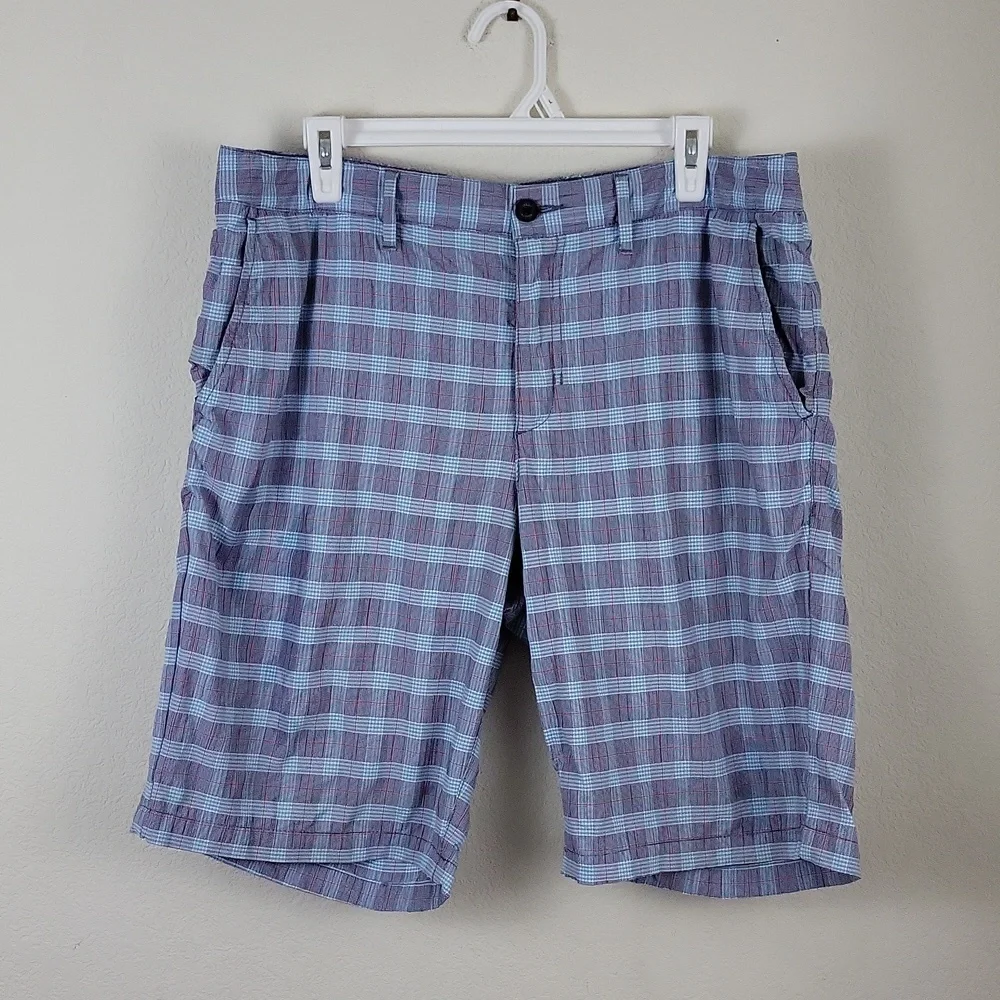 Men's Tommy Bahama Driver Performance Stretch Plaid 10